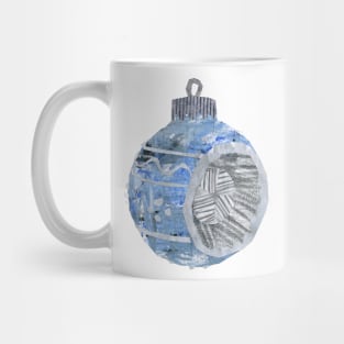 Bauble - Blue retro Mug